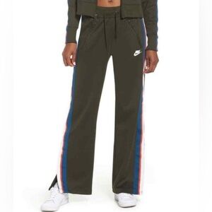 EUC Nike Olive Joggers with Side Stripes size L